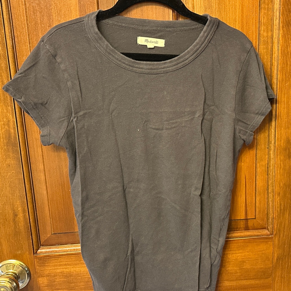 Madewell Charcoal Short Sleeve Tee